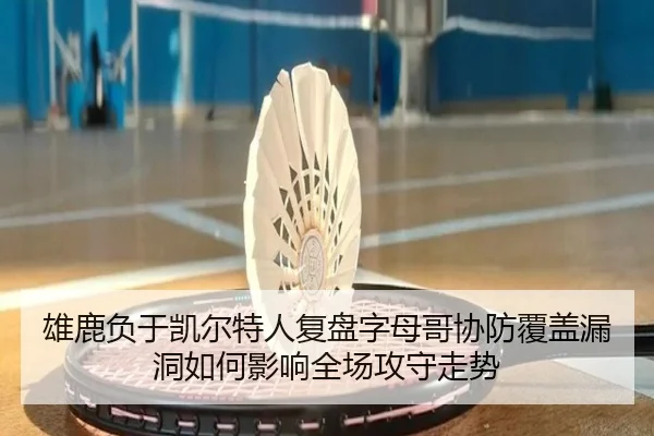 雄鹿负于凯尔特人复盘字母哥协防覆盖漏洞如何影响全场攻守走势
